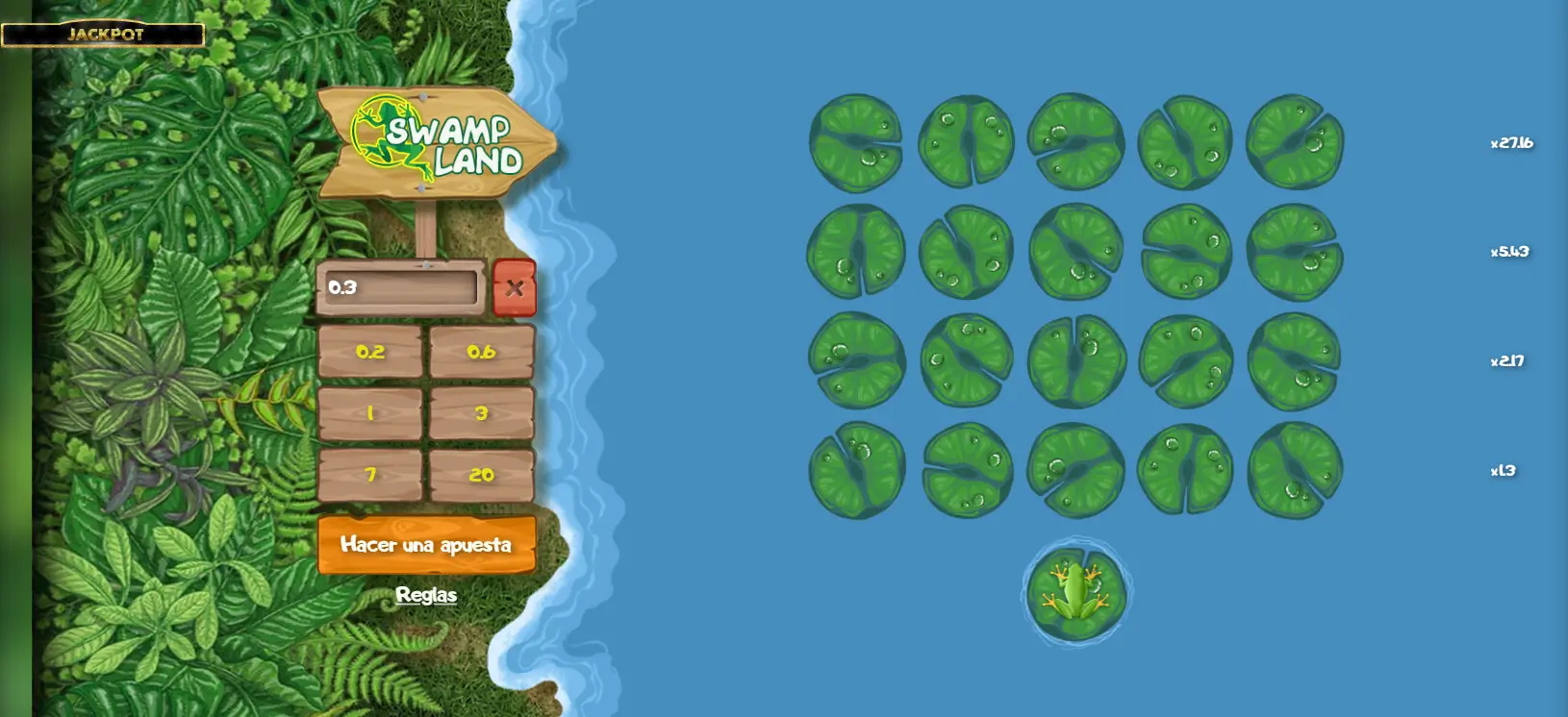 juego de la rana casino